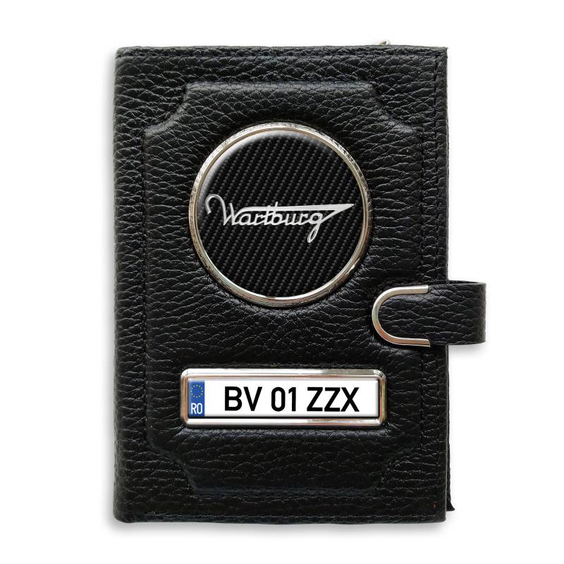 Portofel cu compartiment pentru bani cu clema Wartburg