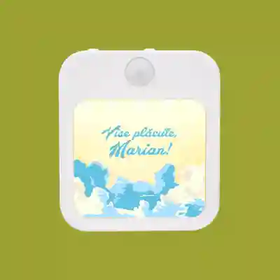 Lampă veghe personalizată - Norișori