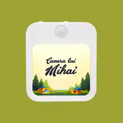 Lampă veghe personalizată - Pădure