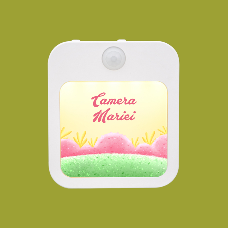 Lampă veghe personalizată - Pastel