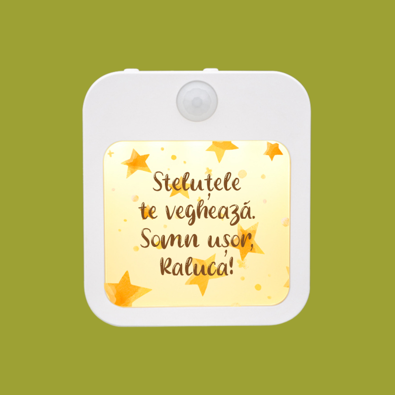 Lampă veghe personalizată - Stele