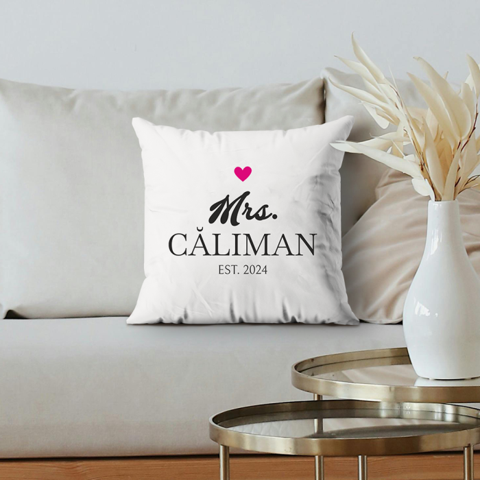 Perna personalizata - Mrs.
