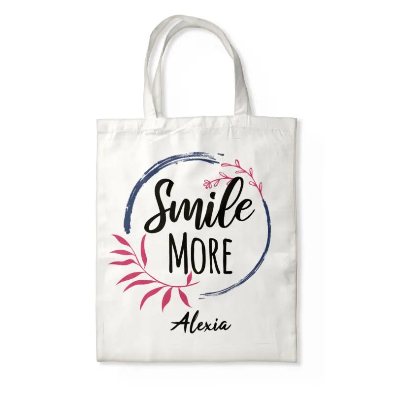 Sacosa Personalizata - Smile more