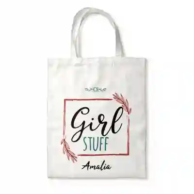 Sacosa Personalizata - Girl Stuff