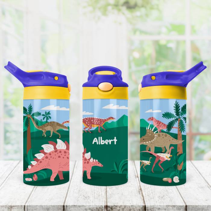 Sticlute pentru copii-Dinozauri
