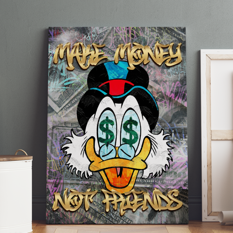 Tablou canvas-Make money