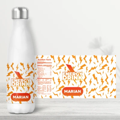 Sticla personalizata - Energy Drink