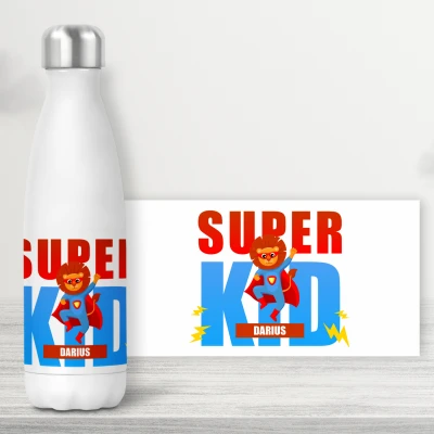Sticla personalizata - SuperKid