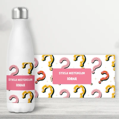 Sticla personalizata - Sticla misterelor fete