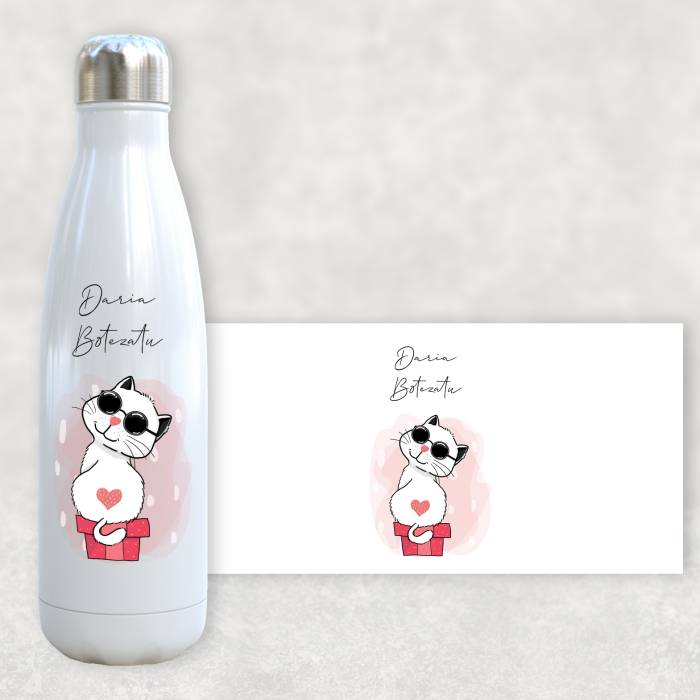 Termos personalizat-Pisicuta