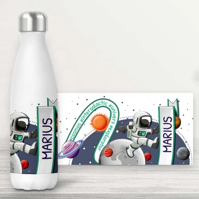 Sticla personalizata - Cosmonaut