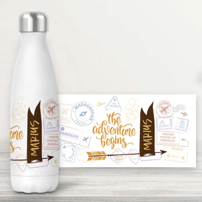 Sticla personalizata - Travel