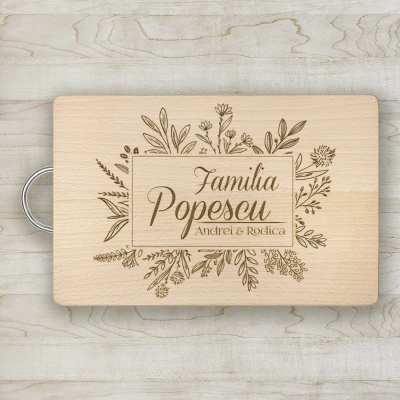 Tocator personalizat cu design floral