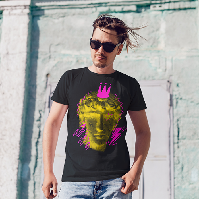 Tricou personalizat fata aurie