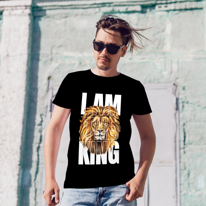 Tricou personalizat - I am the king