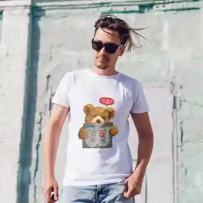 Tricou pentru barbati personalizat - Esti in inima mea