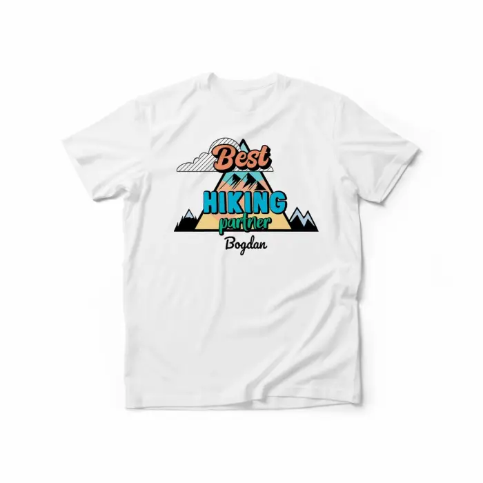 Tricou pentru barbati personalizat - Best hiking Tricou pentru barbati personalizat - Best hiking