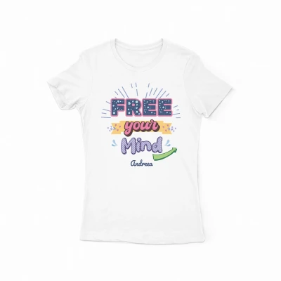 Tricou personalizat - Free your mind