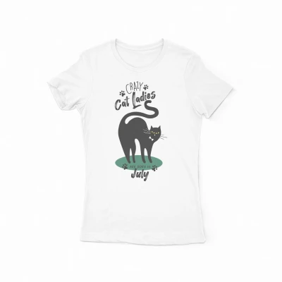 Tricou personalizat - Crazy cat ladies
