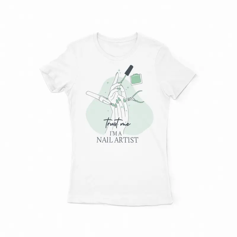 Tricou personalizat - Nail artist