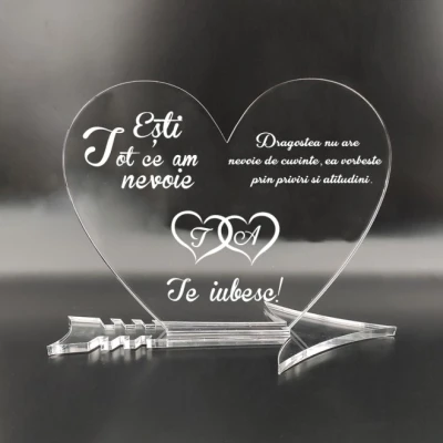 Trofeu Personalizat Inima