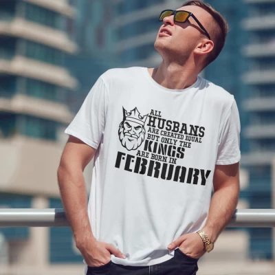 Tricou Personalizat pentru Barbati - Kings Are Born