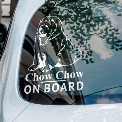 Sticker auto - ChowChow