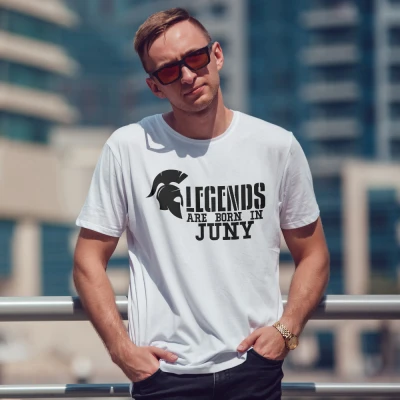 Tricou Personalizat pentru Barbati - Legends Are Born In