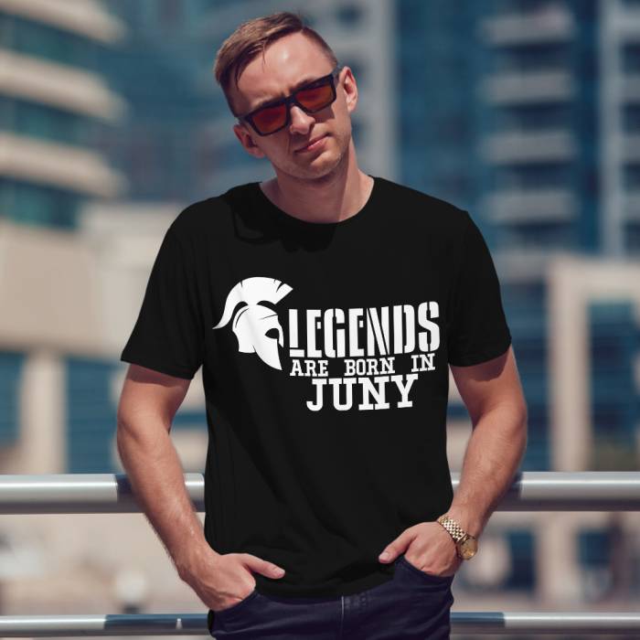 Tricou Personalizat Barbat - Legends Are Born In