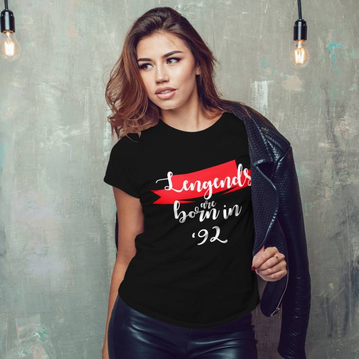 Tricou Personalizat Dama - Legends Are Born