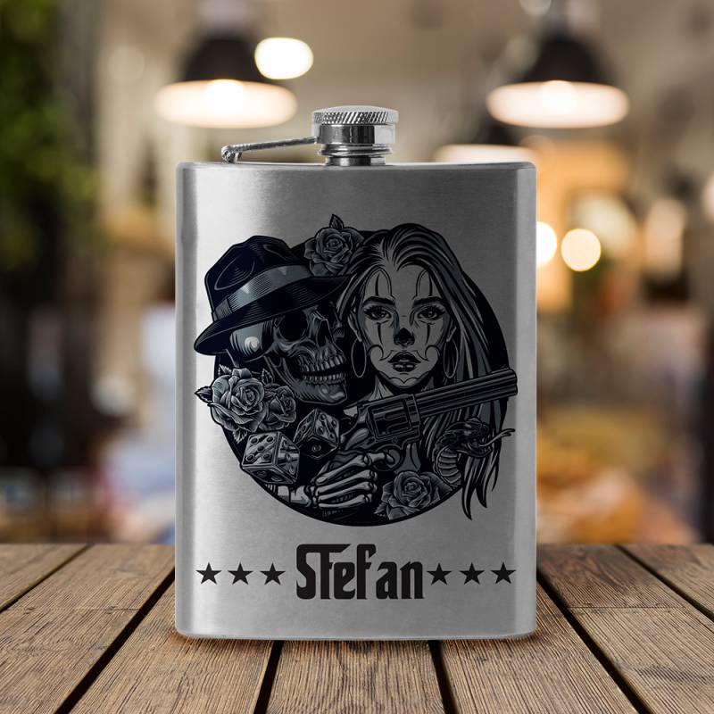 Butelcuta de buzunar personalizata