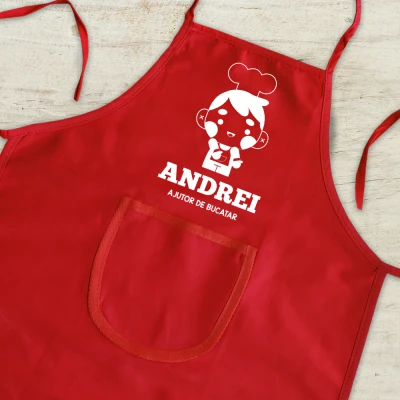 Sort De Bucatarie Personalizat Copii - Baiat