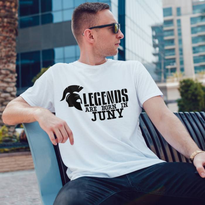 Tricou Personalizat Barbat - Legends Are Born In