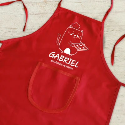 Sort De Bucatarie Personalizat Copii - Pisoias