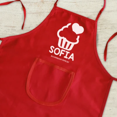 Sort De Bucatarie Personalizat Copii - Prajiturica