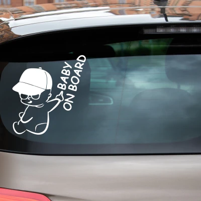 Sticker auto -Bboss baby on board 
