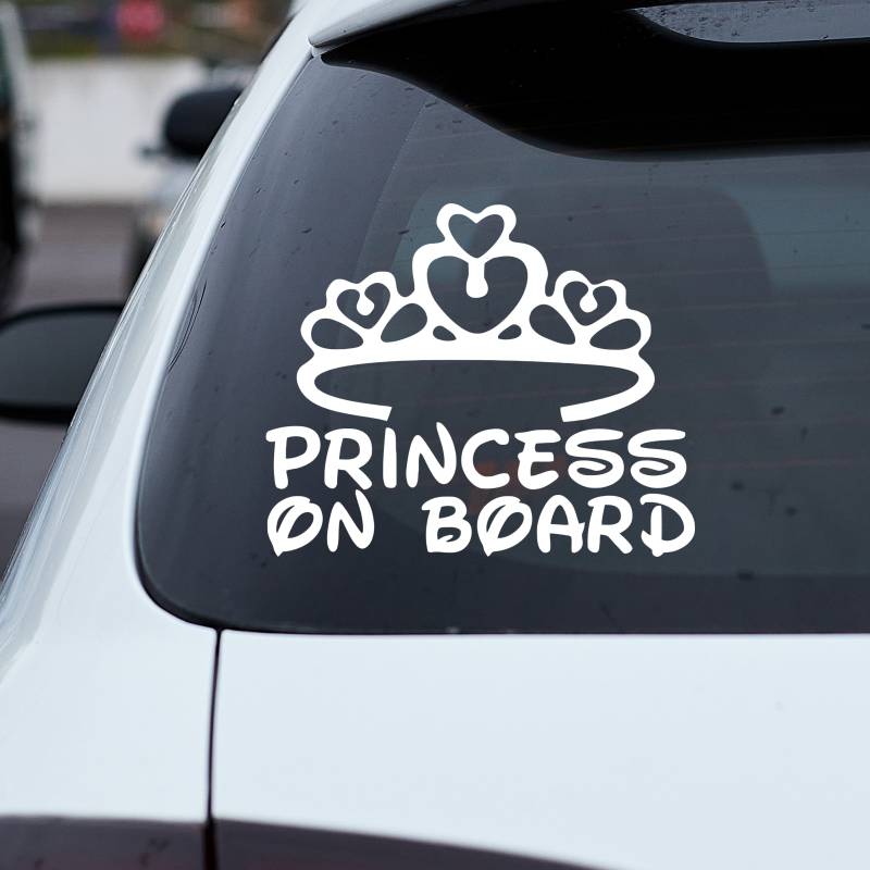 Sticker Baby in car cu text personalizat