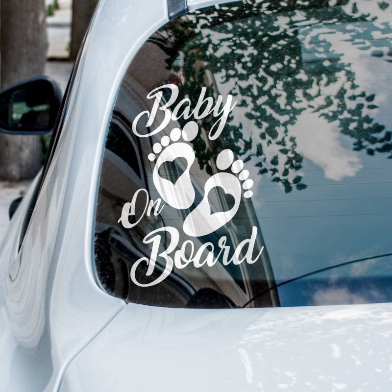 Sticker baby on board personalizat