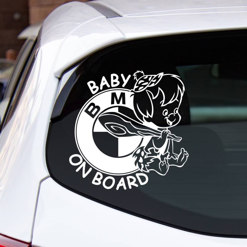 Sticker Baby on board Bmw - Baietel