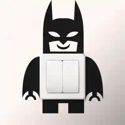 Sticker intrerupator Batman
