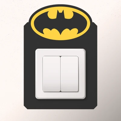 Sticker intrerupator Batman