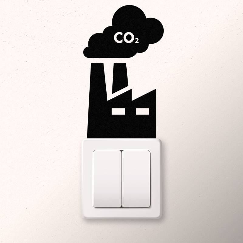 Sticker intrerupator Co2