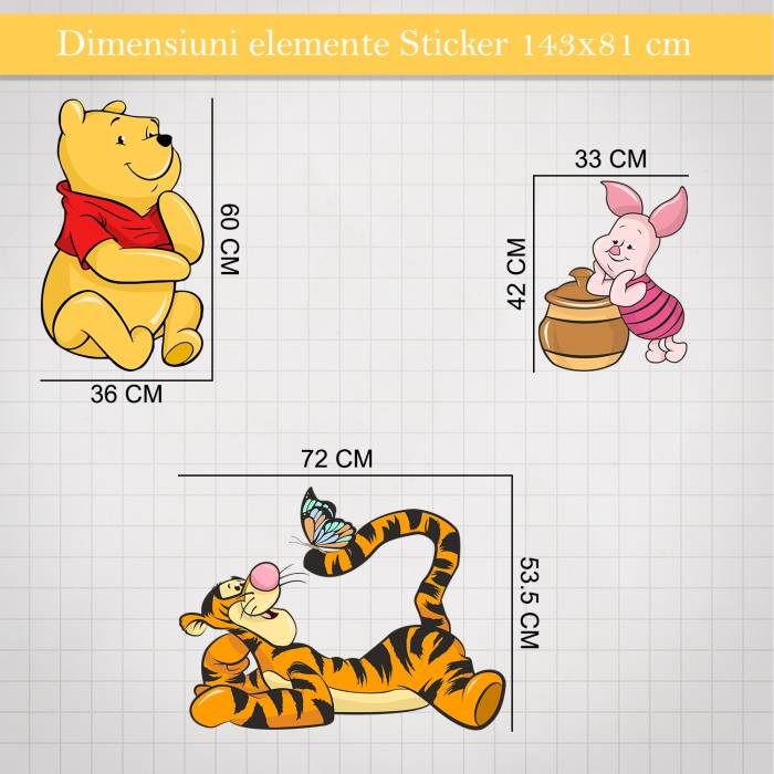 Sticker de perete Winnie