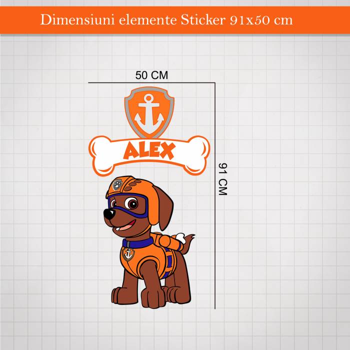 Sticker de perete Paw Patrol