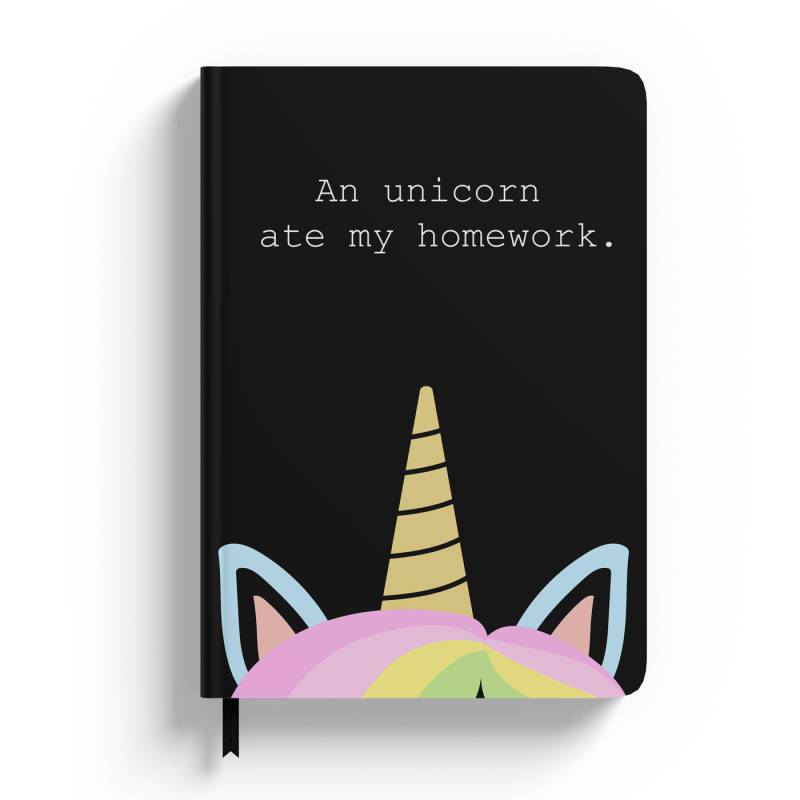 Notebook personalizat Unicorn