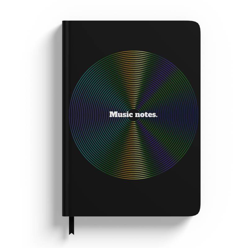 Notebook  Music Notes