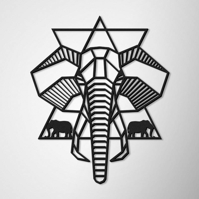 Decoratiune pentru perete Elefant