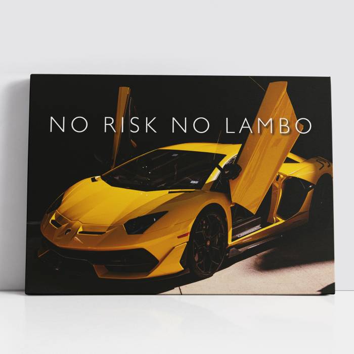 Tablou canvas personalizat - Lambo