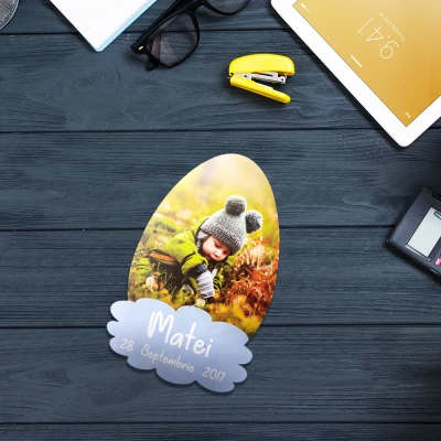 Magnet Personalizat - Paste Baietel