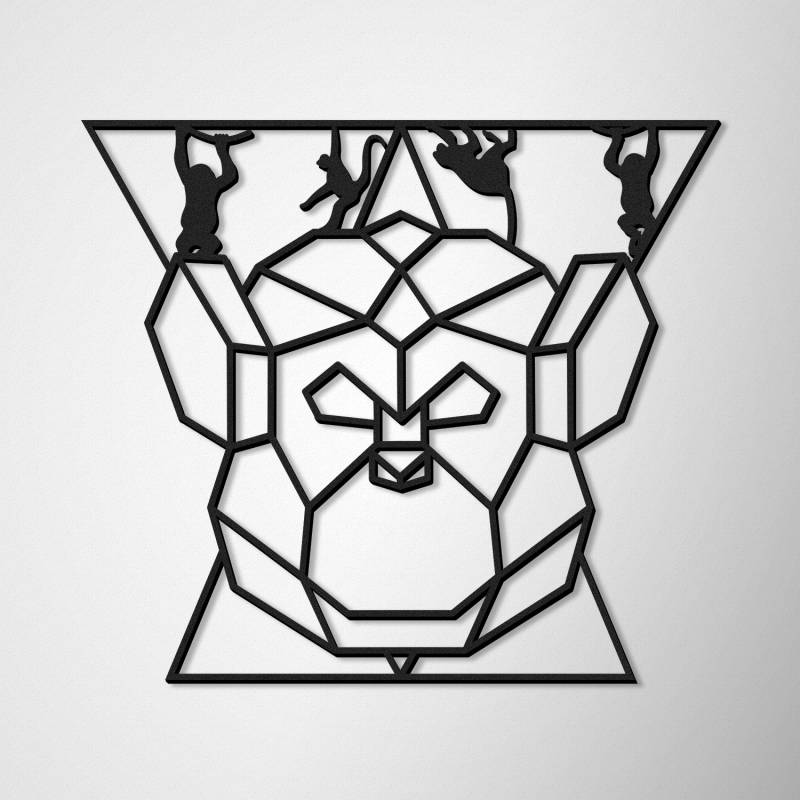 Decoratiune pentru perete Monkey